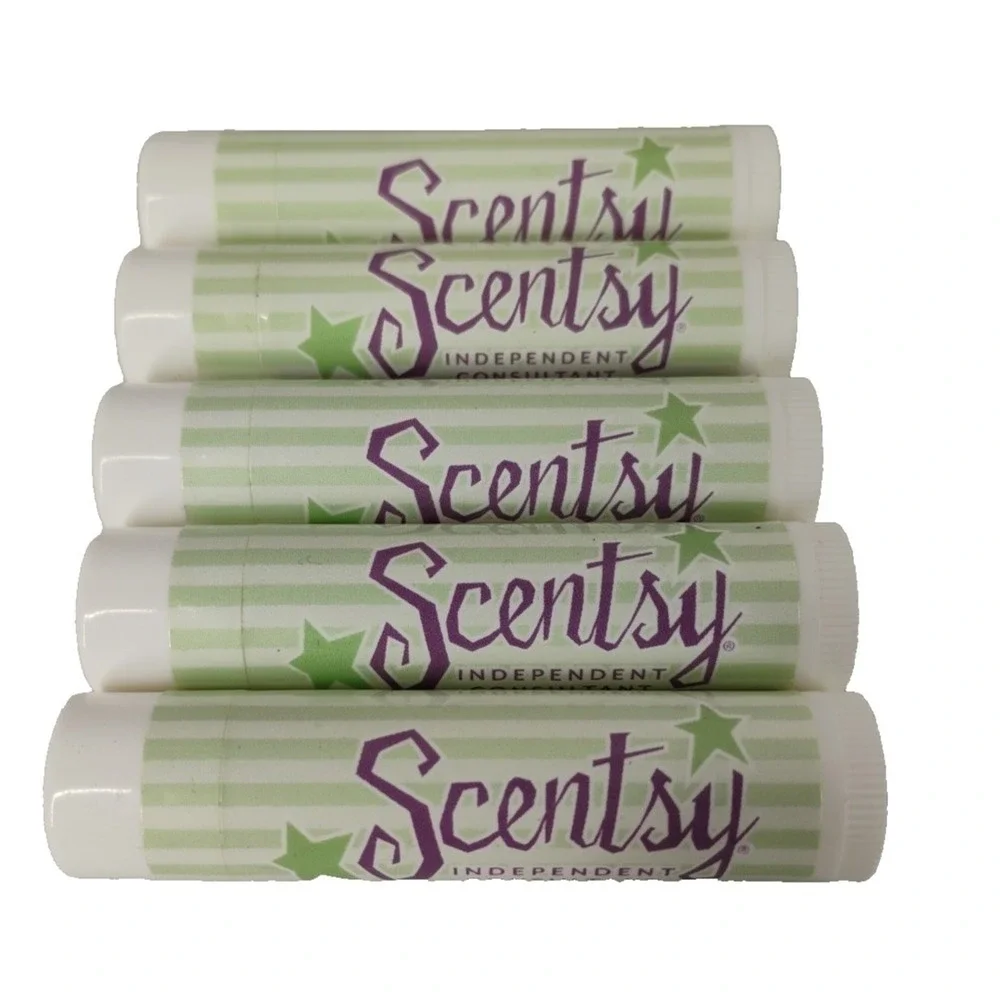 NEW 5x Scentsy Consultant All Natural Lip Balm 15 SPF Sunscreen Chapstick